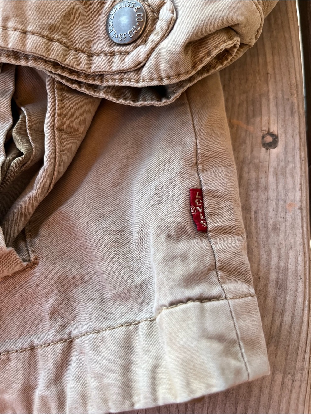 Levi's Beige/Tan Jacket - Picture 8 of 8